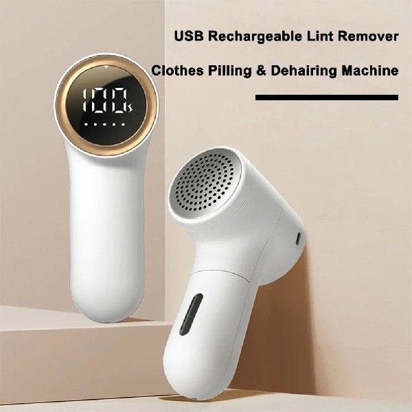 Digital display lint remover for clothes