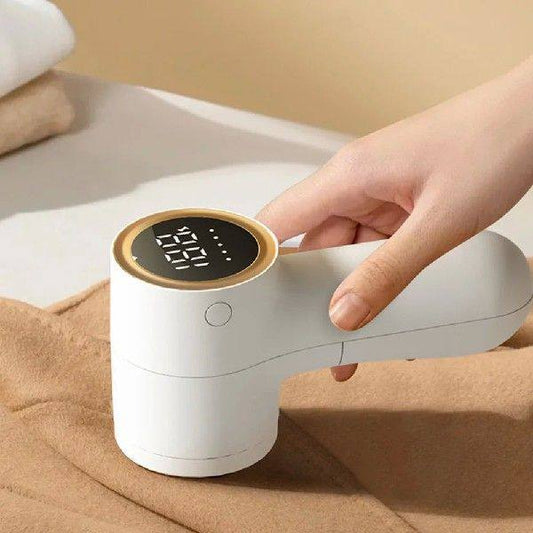 Digital display lint remover for clothes